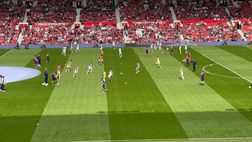 VIDEO VN – Riscaldamento Fiorentina: mini partitella per il possesso palla