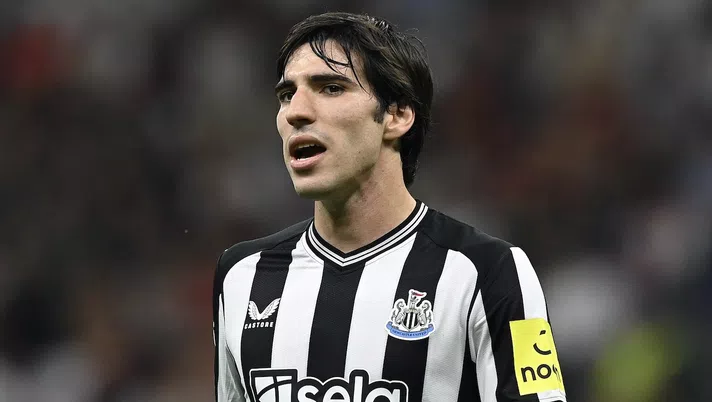 Sandro Tonali AC Milan Milan-Newcastle 0-0 Champions League 2023-2024