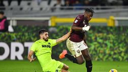 Verso Sassuolo-Torino: dove vedere la gara in tv e streaming