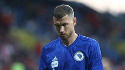 Fiorentina, Dzeko è arrivato a Villa Stuart: cominciate le visite mediche
