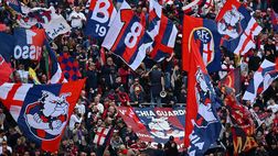 Trasferta vietata: 150 rossoblù al seguito della squadra