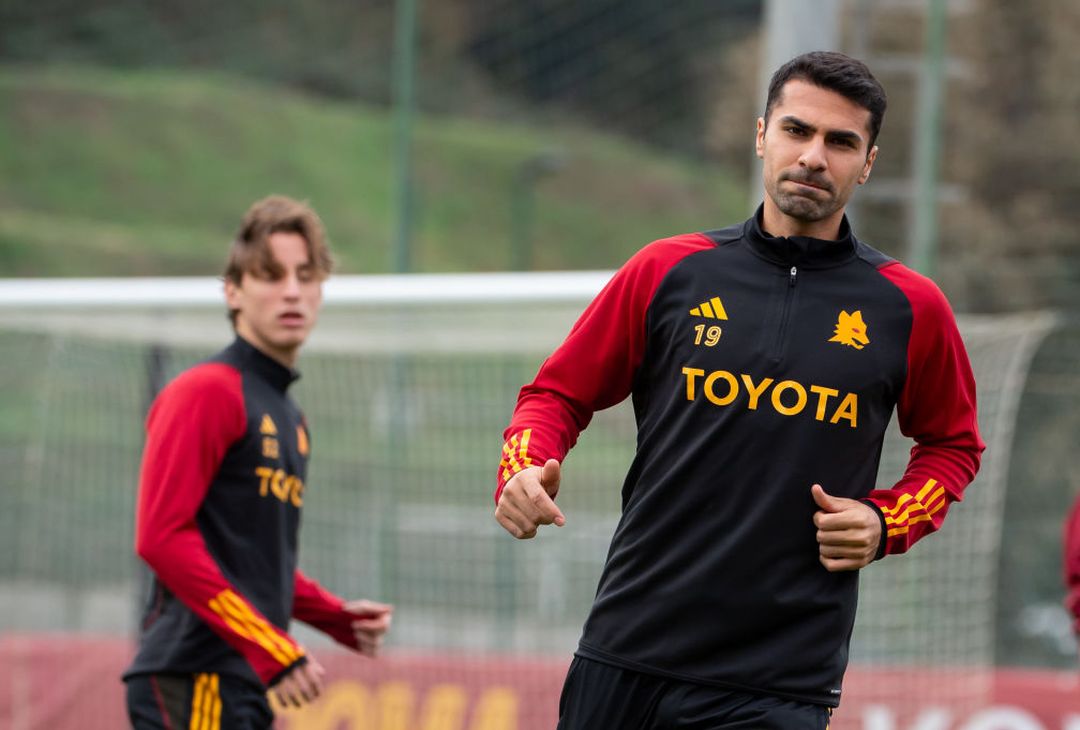 La rifinitura della Roma in vista dello Sheriff – FOTO GALLERY - immagine 7