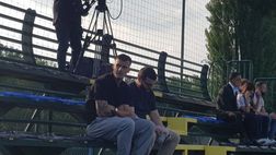 FOTO FCIN1908 – Inter, Stankovic jr in tribuna per assistere al match della Primavera