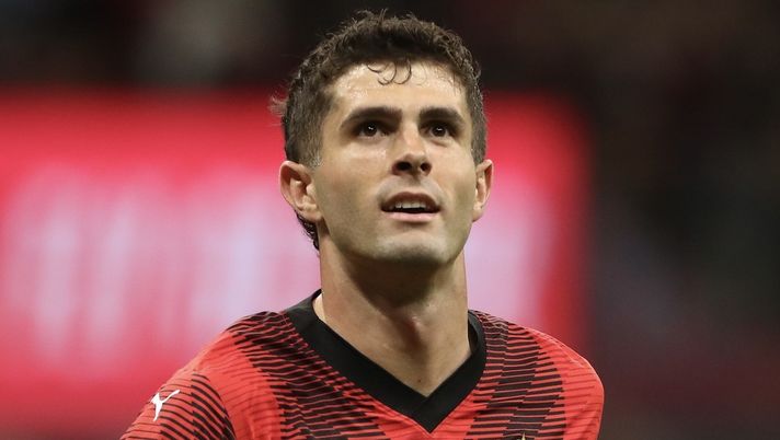Christian Pulisic AC Milan Milan-Cagliari 5-1 Serie A 2023-2024