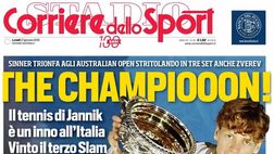 PRIMA PAGINA CORRIERE DELLO SPORT OGGI: “Poker Inter, -3 dal Napoli”