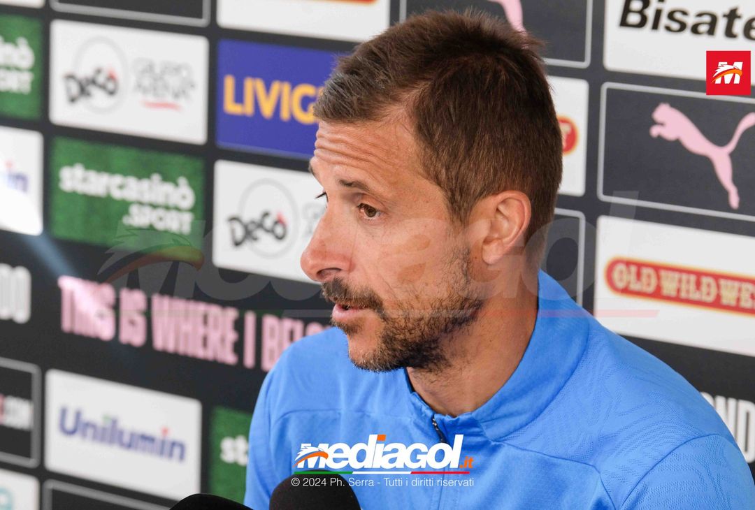 FOTO PALERMO, Dionisi in conferenza post amichevole con Sondrio (Gallery) - immagine 8