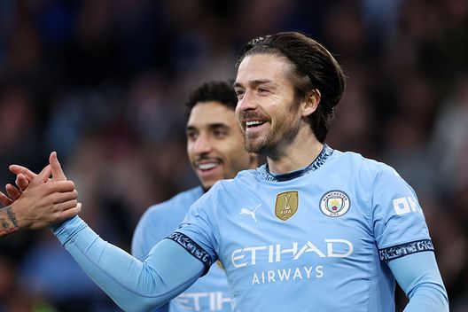 MANCHESTER, INGHILTERRA- APRILE 02: Jack Grealish, giocatore del Manchester City.(Foto di Michael Steele/Getty Images) Mondiale per Club, i convocati del Man City: subito Reijnders. Escluso Grealish- immagine 2