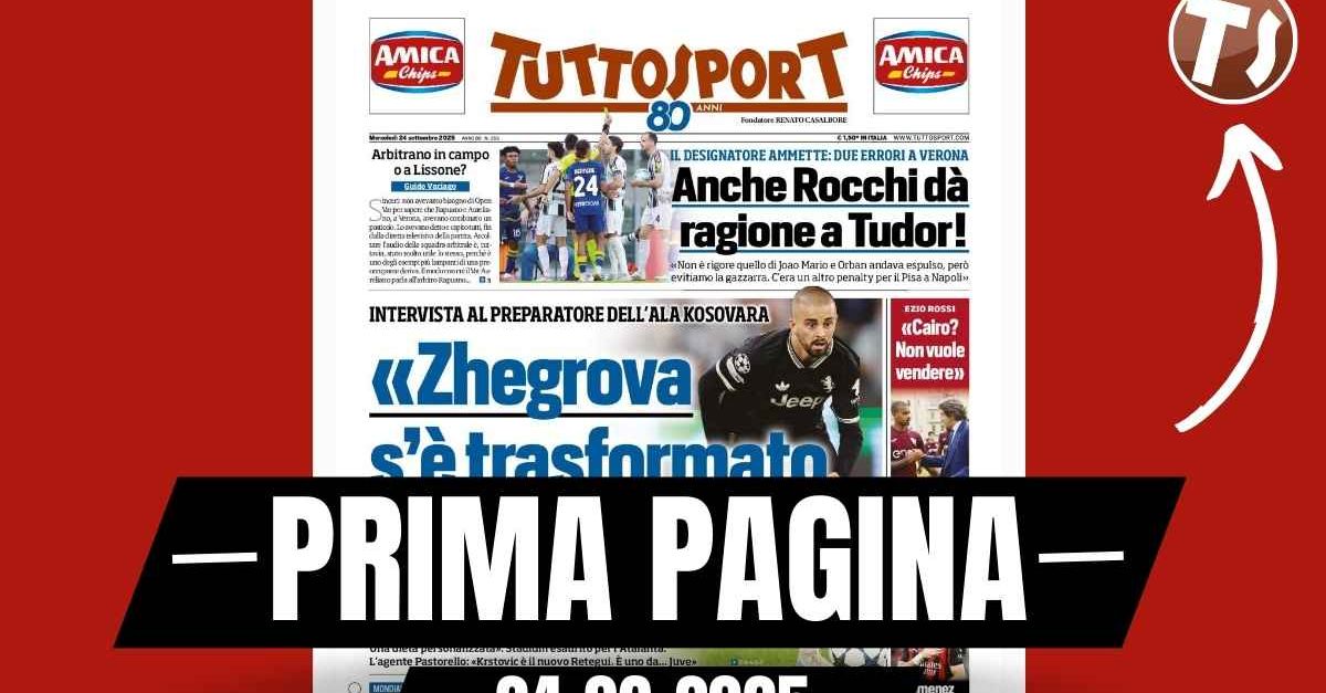 prima pagina tuttosport milan lecce 3 0 gim233nez si sblocca e fa festa pure nkunku