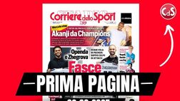 Prima pagina Corriere dello Sport: “Milan, Rabiot e Odogu”