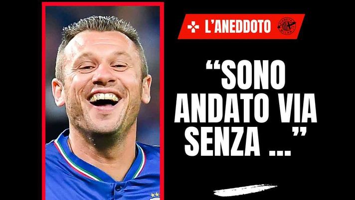 Ex Milan, Cassano e la lite col cameriere: 'Voleva 80 euro di mancia, ma io ...'