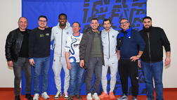 Inter, serata speciale con gli Inter Club della Puglia: tifosi con Marotta, Bonny e Mkhitaryan