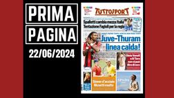 Prima pagina Tuttosport: Europei, Spalletti cambia mezza Italia