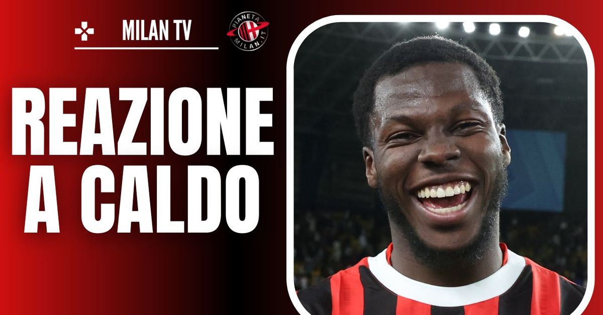 Juventus Milan, Musah: “Abbiamo avuto fortuna. Vogliamo vincere la finale”