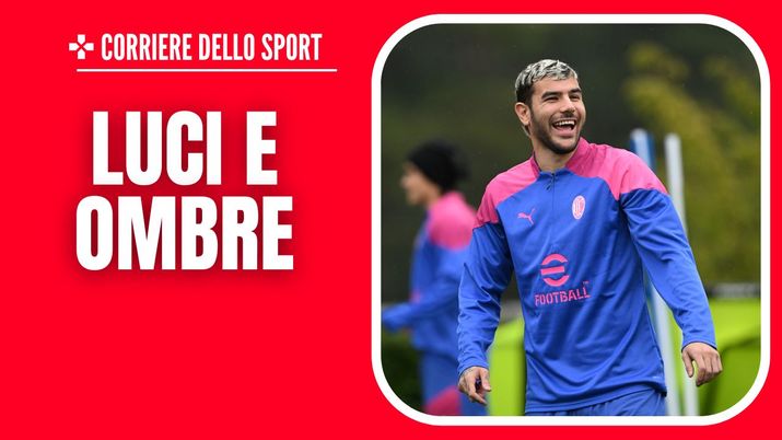 Theo Hernandez Milan allenamento AC Milan News