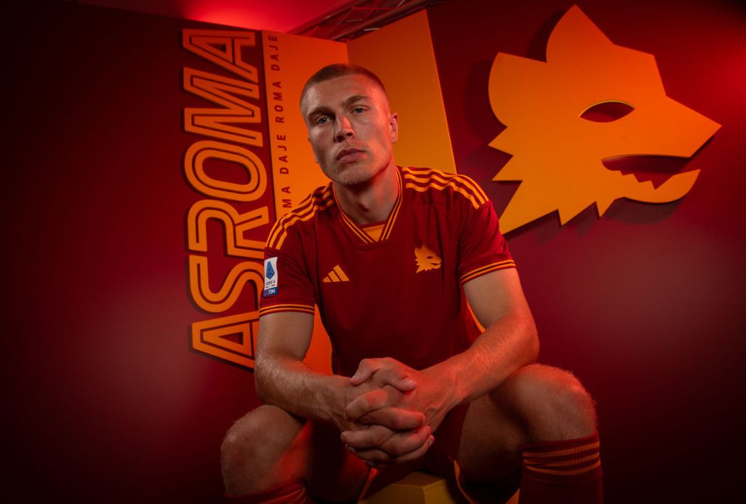 Roma, le prime immagini di Kristensen con la maglia giallorossa – FOTO GALLERY - immagine 5