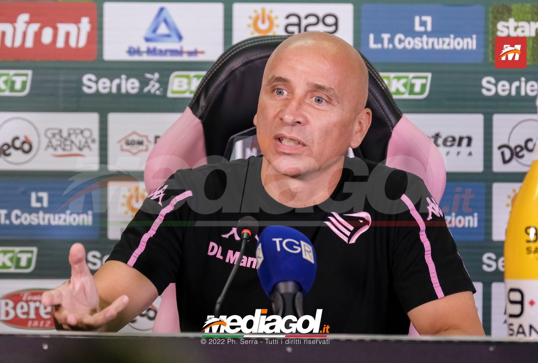 FOTO PALERMO, verso il Modena: mister Corini in conferenza (Gallery) - immagine 24
