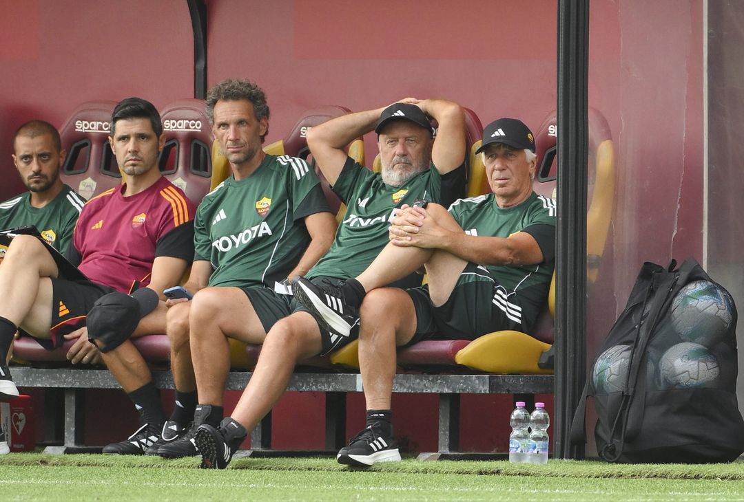 Roma, le immagini dell’amichevole contro l’UniPomezia – FOTO GALLERY - immagine 3