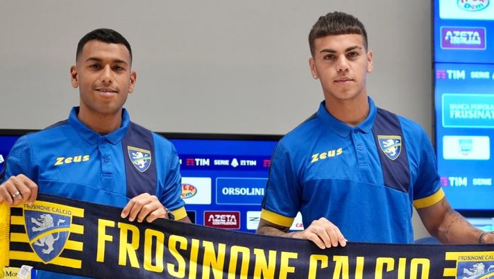 Frosinone, presentati i nuovi acquisti Cheddira e Barrenechea: “Qui per crescere” - immagine 1