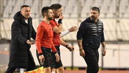 La Dinamo Zagabria e Gattuso: entrambi eliminati dalla coppa di Croazia
