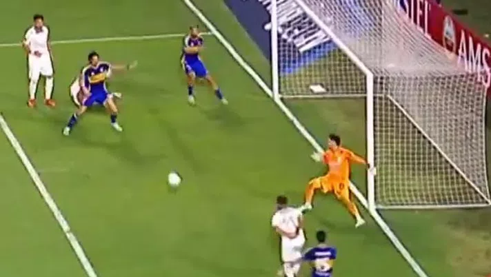 cavani boca juniors libertadores