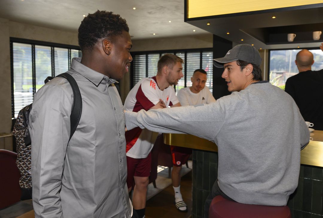 Gourna-Douath, Nelsson e Salah-Eddine: i primi scatti in giallorosso – FOTO GALLERY - immagine 18