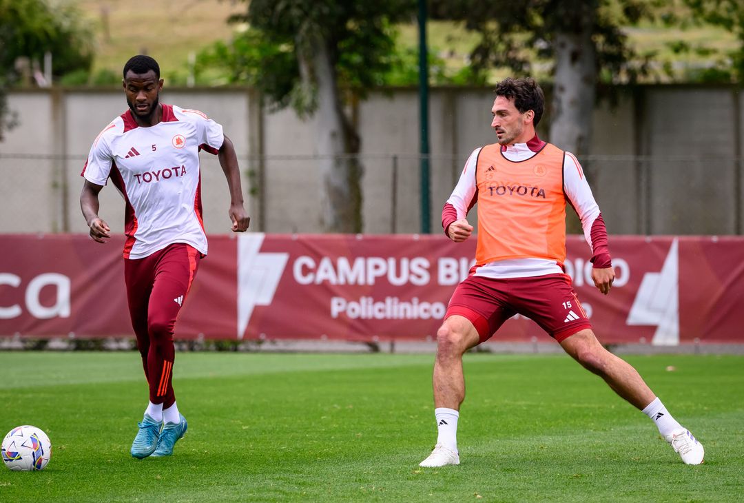Trigoria, l’allenamento a tre giorni da Inter-Roma – FOTO GALLERY - immagine 51
