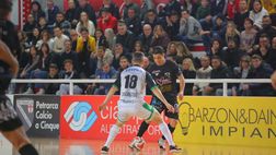 Il Vinumitaly Petrarca, 3-3 ricco di emozioni contro L84. Secondo tempo perfetto per la squadra di Giampaolo