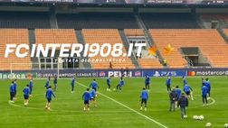 VIDEO FCIN1908 / Inter-Lipsia: rifinitura a San Siro. Le immagini dell’allenamento