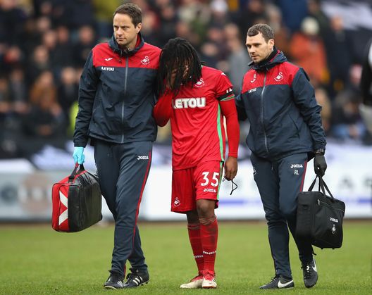 Renato Sanches con la maglia dello Swansea (Foto di Clive Mason/Getty Images) Tra infortuni, prestiti e fallimenti: cosa è rimasto di Renato Sanches- immagine 5