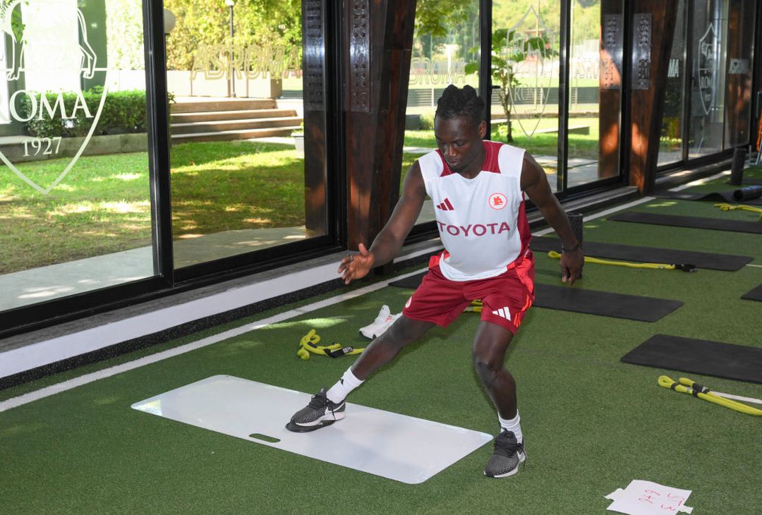 Roma, continua il ritiro: scarico dopo l’amichevole contro il Latina – FOTO GALLERY - immagine 15