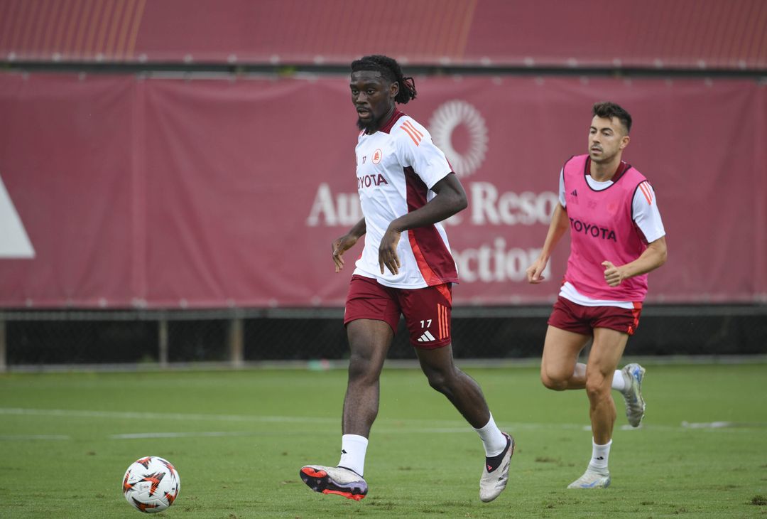 Roma, l’allenamento a Trigoria a due giorni dall’Athletic Bilbao – FOTO GALLERY - immagine 13