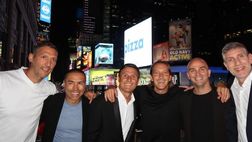 A New York tanti ex Inter insieme a Zanetti per l’evento della Pupi