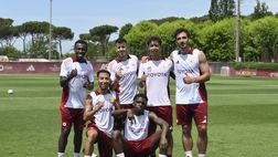 Trigoria, la ripresa degli allenamenti dopo la vittoria contro il Milan