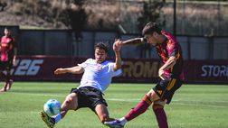 Roma, 8-0 al Roma City: il video dei gol di Paratici, Soulé, Baldanzi e Cristante