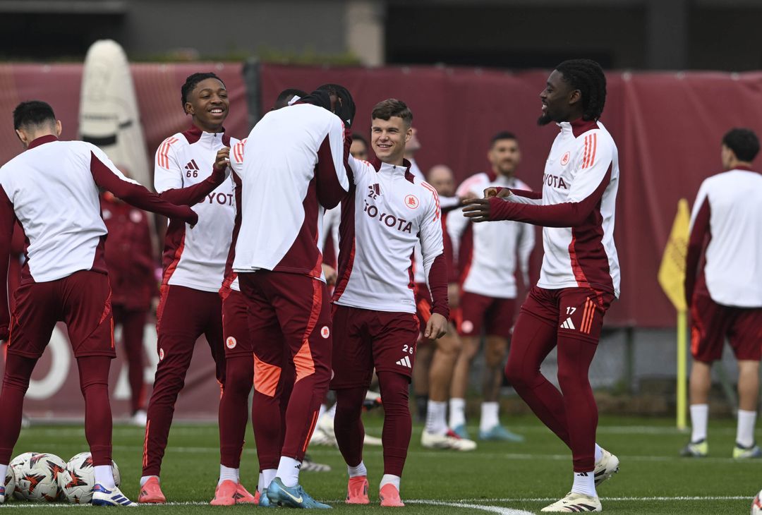 Trigoria, la rifinitura pre Braga e la conferenza di Ranieri – FOTO GALLERY - immagine 19