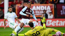 L’Aston Villa distrugge la Roma 4-0: apre Buendia, chiude Malen. Gasp va ko contro Emery