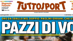 PRIMA PAGINA TUTTOSPORT OGGI: “Chiesa per Frattesi, si lavora allo scambio”