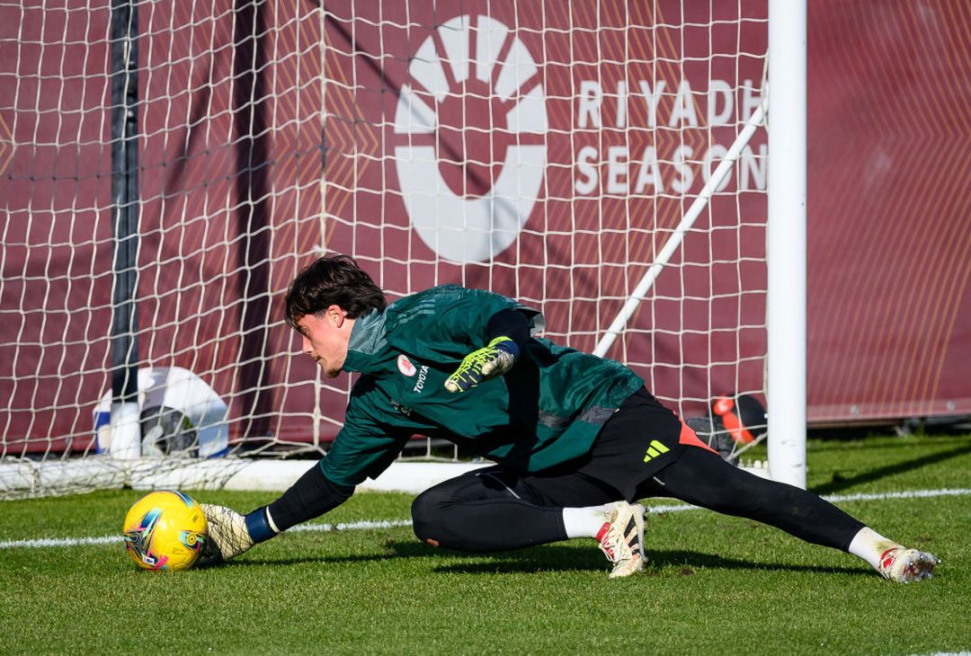 Roma, secondo allenamento dell’anno: Dovbyk torna in gruppo – FOTO GALLERY - immagine 10