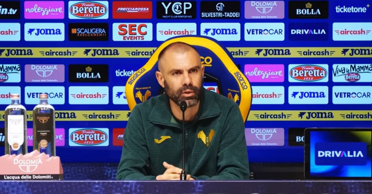 Verona, Sammarco: "Col Genoa conta solo vincere. Lirola ha recuperato"