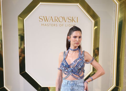 MILAN, ITALY - JUNE 16: Bianca Balti attends the Swarovski 'Masters of Light - From Vienna to Milan' exhibition opening during Milan Fashion Week - Menswear Spring/Summer 2025 at Palazzo Citterio on June 16, 2024 in Milan, Italy. (Photo by Vittorio Zunino Celotto/Getty Images) Bianca Balti: “Il cancro mi ha fatto amare di più la vita”- immagine 2