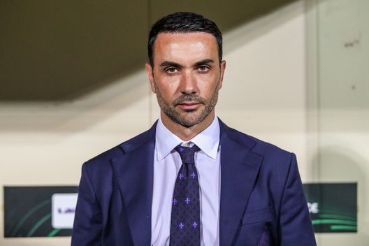 GERMOGLI PH: 28 NOVEMBRE 2024 FIRENZE STADIO ARTEMIO FRANCHI CONFERENCE LEAGUE FIORENTINA VS PAFOS NELLA FOTO PALLADINO Palladino