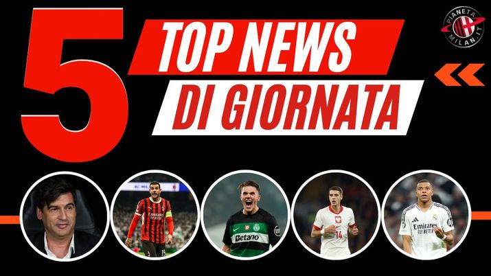 Top News e Calciomercato 06/11/2024 PianetaMilan.it