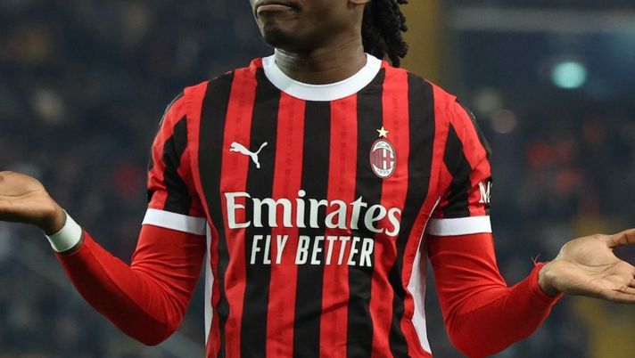 esultanza gol Rafael Leao AC Milan Udinese-Milan 0-4 Serie A 2024-2025