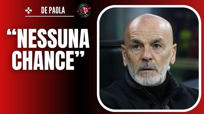 Stefano Pioli AC Milan Roma-Milan 2-1 Europa League 2023-2024