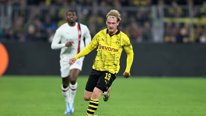 Borussia Dortmund-Milan Champions League 2023-2024 Brandt