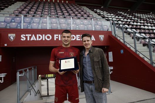 Credit: Nderim Kaceli Milinkovic-Savic vince il Toro News Award: la premiazione al Filadelfia- immagine 3