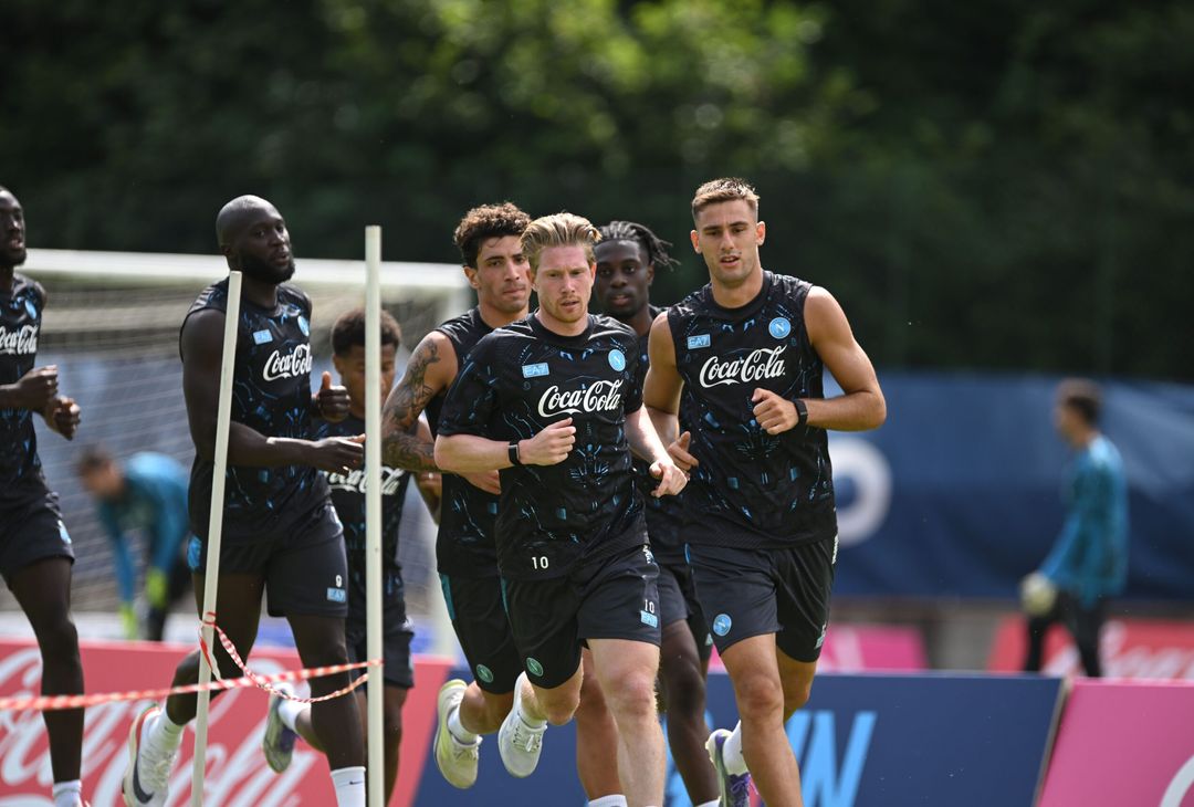 Primo allenamento mattutino a Dimaro