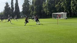 VIDEO – Milan, il raduno: possesso e lavoro col pallone | PM NEWS