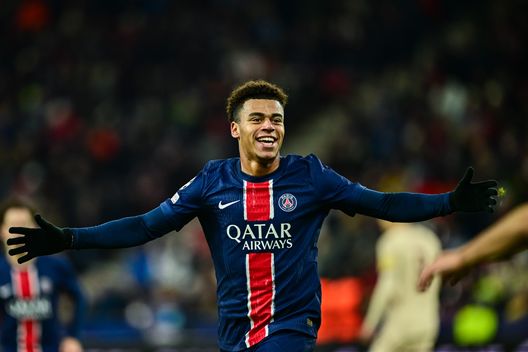 Doue, Psg (Foto di Christian Bruna/Getty Images for Qatar Airways) Desiré Doué