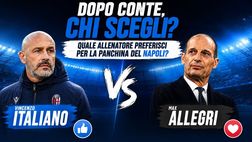 SONDAGGIO Chi preferite tra Italiano e Allegri per la panchina del Napoli?